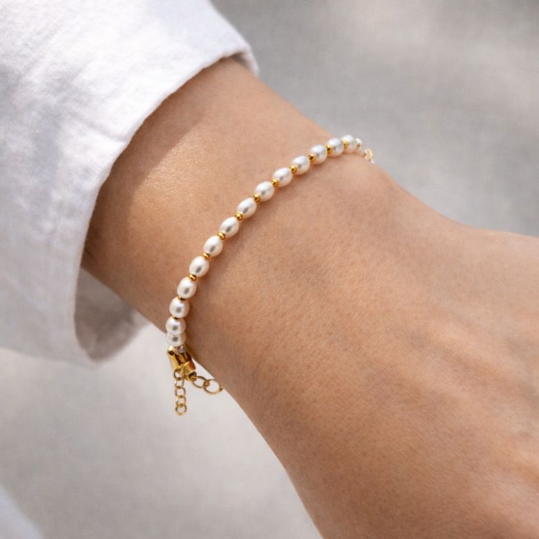 Bracciale con cristalli bianchi - immagine 2